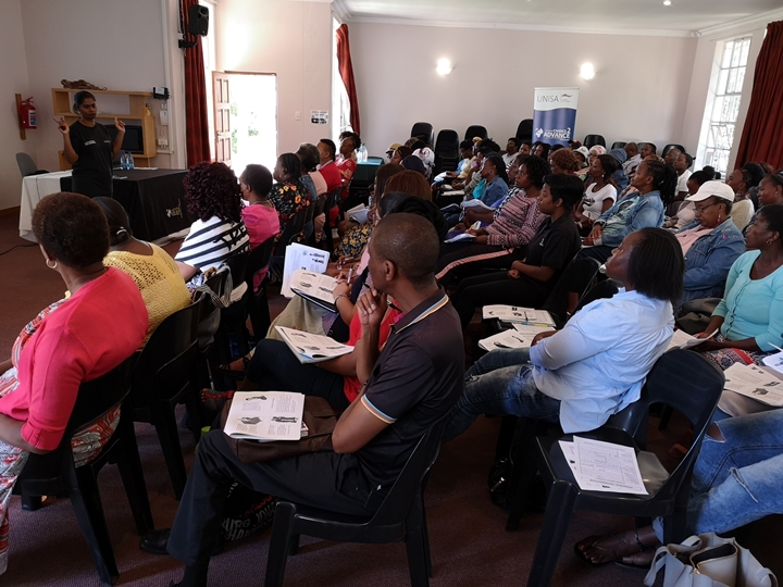 Facilitator Dr Genevieve James of the Tamar Campaign: Combating Child Rape workshop
